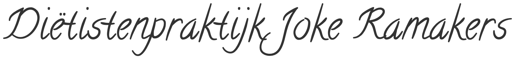 Logo Diëtistenpraktijk Joke Ramakers